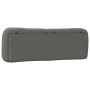 Cabecero de cama acolchado tela gris oscuro 160 cm de , Cabeceros y pies de cama - Ref: Foro24-374589, Precio: 66,82 €, Descu...