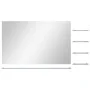Espejo de pared con 5 estantes plateado 100x60 cm de vidaXL, Espejos - Ref: Foro24-249446, Precio: 67,94 €, Descuento: %