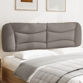 Padded headboard in gray taupe fabric, 180 cm. by , Headboards and footboards - Ref: Foro24-374604, Price: 93,39 €, Discount: %