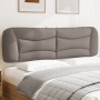 Cabecero de cama acolchado tela gris taupé 180 cm de , Cabeceros y pies de cama - Ref: Foro24-374604, Precio: 94,90 €, Descue...