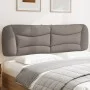 Padded headboard in gray taupe fabric, 180 cm. by , Headboards and footboards - Ref: Foro24-374604, Price: 93,39 €, Discount: %