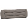 Cabecero de cama acolchado tela gris taupé 180 cm de , Cabeceros y pies de cama - Ref: Foro24-374604, Precio: 94,90 €, Descue...