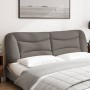 Cabecero de cama acolchado tela gris taupé 180 cm de , Cabeceros y pies de cama - Ref: Foro24-374604, Precio: 94,90 €, Descue...