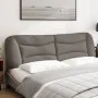 Gepolstertes Kopfteil für Bett, grauer Taupe-Stoff, 180 cm. von , Kopf- und Fußteile - Ref: Foro24-374604, Preis: 93,39 €, Ra...