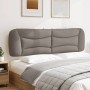 Cabecero de cama acolchado tela gris taupé 180 cm de , Cabeceros y pies de cama - Ref: Foro24-374604, Precio: 94,90 €, Descue...