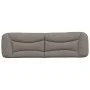 Padded headboard in gray taupe fabric, 180 cm. by , Headboards and footboards - Ref: Foro24-374604, Price: 93,39 €, Discount: %
