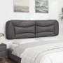 Cabecero de cama acolchado cuero sintético gris 180 cm de , Cabeceros y pies de cama - Ref: Foro24-374610, Precio: 71,64 €, D...
