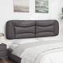 Gepolstertes Bettkopfteil aus grauem Kunstleder, 180 cm von , Kopf- und Fußteile - Ref: Foro24-374610, Preis: 72,13 €, Rabatt: %