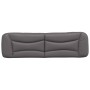 Gepolstertes Bettkopfteil aus grauem Kunstleder, 180 cm von , Kopf- und Fußteile - Ref: Foro24-374610, Preis: 72,13 €, Rabatt: %