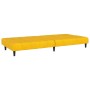 Zweiplätziges Schlafsofa aus gelbem Samt von , Sofas - Ref: Foro24-375770, Preis: 243,36 €, Rabatt: %