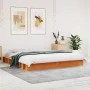 Estructura de cama madera maciza pino marrón cera 180x200 cm de , Camas y somieres - Ref: Foro24-3211841, Precio: 185,77 €, D...