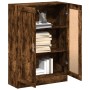 Engineered wood bookcase in smoked oak, 82.5x30.5x115 cm by , Bookcases and shelves - Ref: Foro24-833786, Price: 76,91 €, Dis...