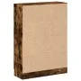 Armario libros madera de ingeniería roble humo 82,5x30,5x115 cm de , Librerías y estanterías - Ref: Foro24-833786, Precio: 76...
