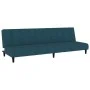 2-Sitzer-Schlafsofa aus blauem Samt von , Sofas - Ref: Foro24-375762, Preis: 242,99 €, Rabatt: %