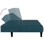 2-Sitzer-Schlafsofa aus blauem Samt von , Sofas - Ref: Foro24-375762, Preis: 229,26 €, Rabatt: %