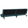 Blue velvet 2-seater sofa bed by , Sofas - Ref: Foro24-375762, Price: 242,99 €, Discount: %