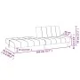 2-Sitzer-Schlafsofa aus blauem Samt von , Sofas - Ref: Foro24-375762, Preis: 242,99 €, Rabatt: %