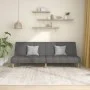 Light gray 2-seater sofa bed by , Sofas - Ref: Foro24-375826, Price: 255,58 €, Discount: %