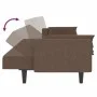 2-Sitzer-Schlafsofa mit zwei taupegrauen Stoffkissen von , Sofas - Ref: Foro24-375839, Preis: 283,18 €, Rabatt: %