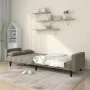 2-Sitzer-Schlafsofa mit zwei hellgrauen Samtkissen von , Sofas - Ref: Foro24-375847, Preis: 280,47 €, Rabatt: %
