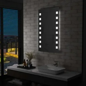 Bathroom wall mirror with LED 60x100 cm by vidaXL, Mirrors - Ref: Foro24-144701, Price: 83,09 €, Discount: %