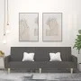 Dark gray 2-seater sofa bed by , Sofas - Ref: Foro24-375853, Price: 268,81 €, Discount: %