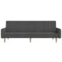 Dark gray 2-seater sofa bed by , Sofas - Ref: Foro24-375853, Price: 268,81 €, Discount: %