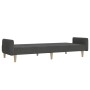 Sofá cama de 2 plazas tela gris oscuro de , Sofás - Ref: Foro24-375853, Precio: 273,40 €