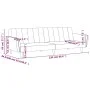 2-Sitzer-Schlafsofa dunkelgrauer Stoff von , Sofas - Ref: Foro24-375853, Preis: 268,81 €, Rabatt: %