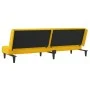 Sofá cama de 2 plazas terciopelo amarillo de , Sofás - Ref: Foro24-375845, Precio: 235,31 €, Descuento: %