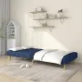Two-seater blue fabric sofa bed by , Sofas - Ref: Foro24-375830, Price: 242,85 €, Discount: %
