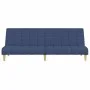 Two-seater blue fabric sofa bed by , Sofas - Ref: Foro24-375830, Price: 242,85 €, Discount: %