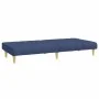 Sofá cama de 2 plazas tela azul de , Sofás - Ref: Foro24-375830, Precio: 242,82 €, Descuento: %