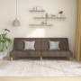 Sofá cama de 2 plazas tela gris taupe de , Sofás - Ref: Foro24-375832, Precio: 237,87 €, Descuento: %