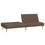 Sofá cama de 2 plazas tela gris taupe de , Sofás - Ref: Foro24-375832, Precio: 233,72 €, Descuento: %