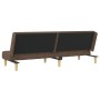Sofá cama de 2 plazas tela gris taupe de , Sofás - Ref: Foro24-375832, Precio: 237,87 €, Descuento: %