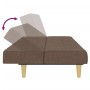 Sofá cama de 2 plazas tela gris taupe de , Sofás - Ref: Foro24-375832, Precio: 237,87 €, Descuento: %