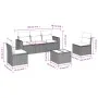 Garden sofa set with 6-piece synthetic rattan beige cushions by , Garden sets - Ref: Foro24-3218789, Price: 353,01 €, Discoun...