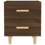 Nachttische 2 Stück braune Eiche 40x35x47,5 cm von vidaXL, Nachttische - Ref: Foro24-817290, Preis: 80,49 €, Rabatt: %