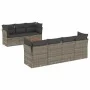 8-piece garden sofa set and gray synthetic rattan cushions by , Garden sets - Ref: Foro24-3223505, Price: 469,38 €, Discount: %