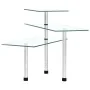 Corner kitchen shelf 3 levels tempered glass by vidaXL, spice racks - Ref: Foro24-249502, Price: 24,10 €, Discount: %