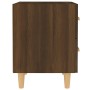 Nachttische 2 Stück braune Eiche 40x35x47,5 cm von vidaXL, Nachttische - Ref: Foro24-817290, Preis: 80,49 €, Rabatt: %
