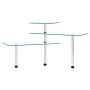 Corner kitchen shelf 3 levels tempered glass by vidaXL, spice racks - Ref: Foro24-249502, Price: 24,59 €, Discount: %