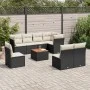 8-piece garden sofa set with black synthetic rattan cushions by , Garden sets - Ref: Foro24-3223683, Price: 506,95 €, Discoun...