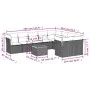 Set Gartensofas 10 Stück Kissen synthetisches Rattan schwarz von , Gartensets - Ref: Foro24-3223816, Preis: 571,10 €, Rabatt: %