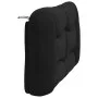 Padded black fabric headboard 140 cm by , Headboards and footboards - Ref: Foro24-374578, Price: 76,99 €, Discount: %