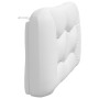 Weißes gepolstertes Bettkopfteil aus Kunstleder, 140 cm von , Kopf- und Fußteile - Ref: Foro24-374584, Preis: 67,32 €, Rabatt: %