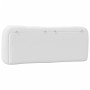 White synthetic leather padded bed headboard 140 cm by , Headboards and footboards - Ref: Foro24-374584, Price: 67,32 €, Disc...