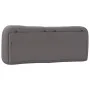 Gray synthetic leather padded bed headboard 140 cm by , Headboards and footboards - Ref: Foro24-374586, Price: 75,13 €, Disco...