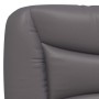Gepolstertes Bettkopfteil aus grauem Kunstleder, 140 cm von , Kopf- und Fußteile - Ref: Foro24-374586, Preis: 76,16 €, Rabatt: %